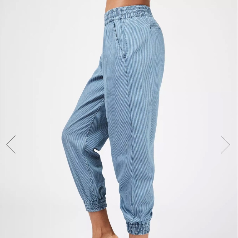 Sweaty Betty denim joggers